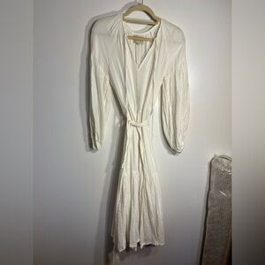 Hannah flowy midi dress